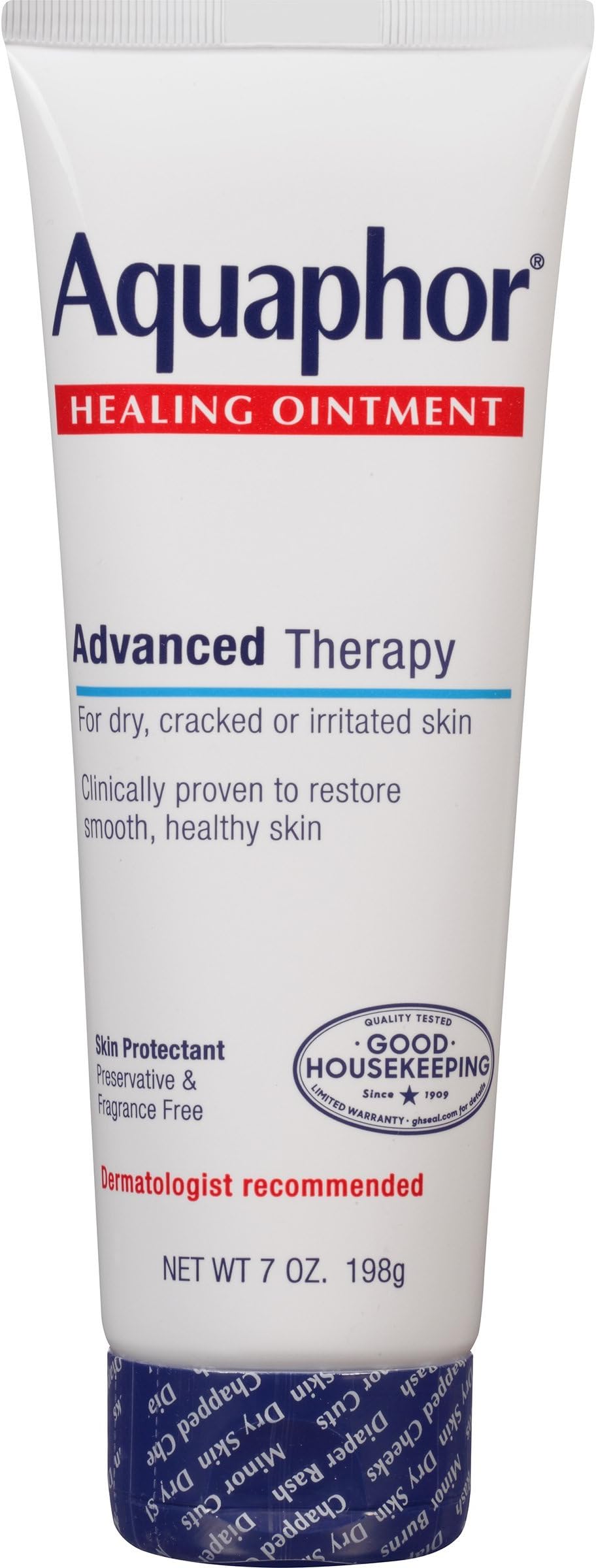 Aquaphor Healing Ointment, Dry, Cracked And Irritated Skin Protectant, 198g / 7oz