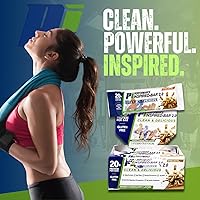 Vista 4 de Performance Inspired Nutrición - Barra de proteína 2.0 - Contiene - 0.71 oz de proteína - Fibra 6G - 0.14 oz MCT - 1 mil millones de probióticos CFU