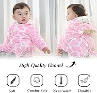 Vista 24 de TONWHAR Disfraz unisex de Halloween de animales para bebé y niño pequeño para otoño e invierno