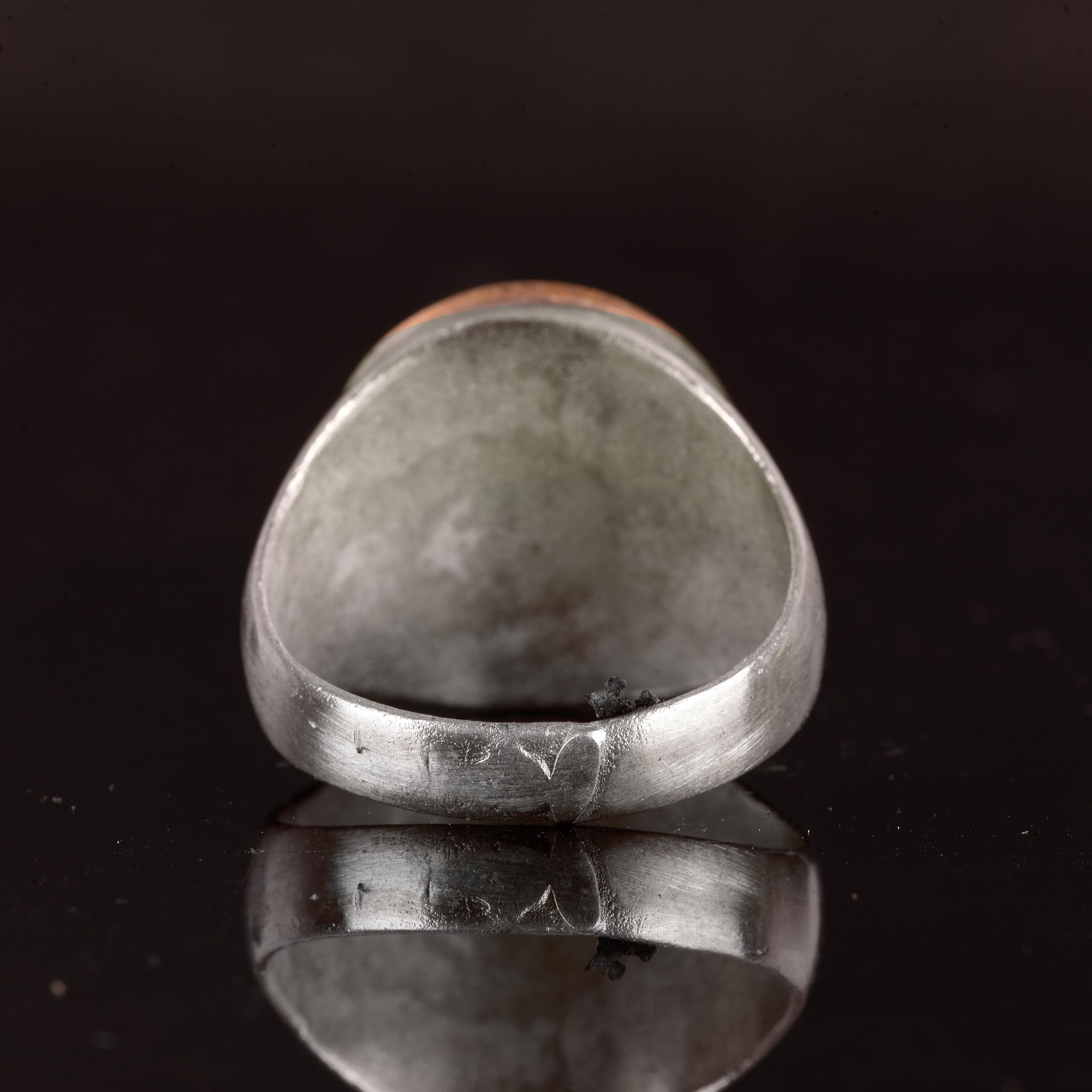 KAMBO Anillo de estrella de David, anillo de plata de ley 925 K, del rey Salomón, único hecho a mano para hombre (talla 10.5), piedra preciosa, sin piedras preciosas, Piedra preciosa