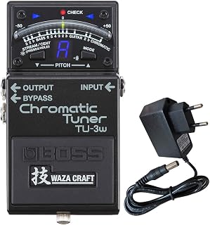 Boss TU-3W Waza Chromatisches Stimmgerät + keepdrum Netzteil 9V