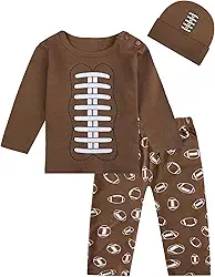 Roupas esportivas para bebês e crianças pequenas, 3 peças, conjuntos de roupas com estampa de algodão, 3 meses a 3 anos