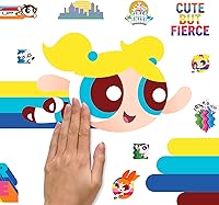 Vista 5 de RoomMates RMK5390SCS Calcomanías de pared para niñas superpoderosas