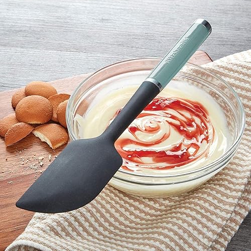 Miniatura 5 de KitchenAid Espátula raspadora clásica, cielo aguamarina