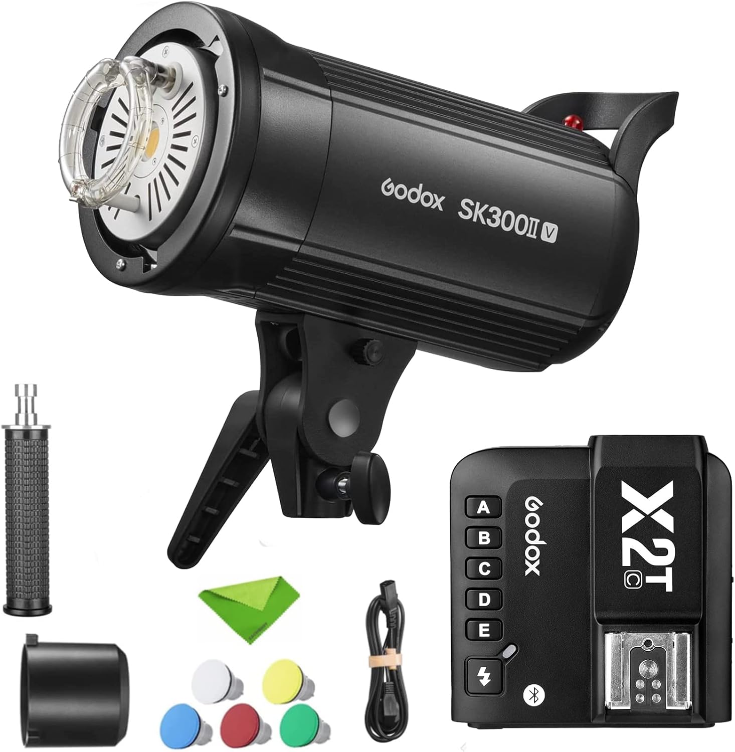 Strobe Light Photography V LED Studio Flash 300W, Wireless