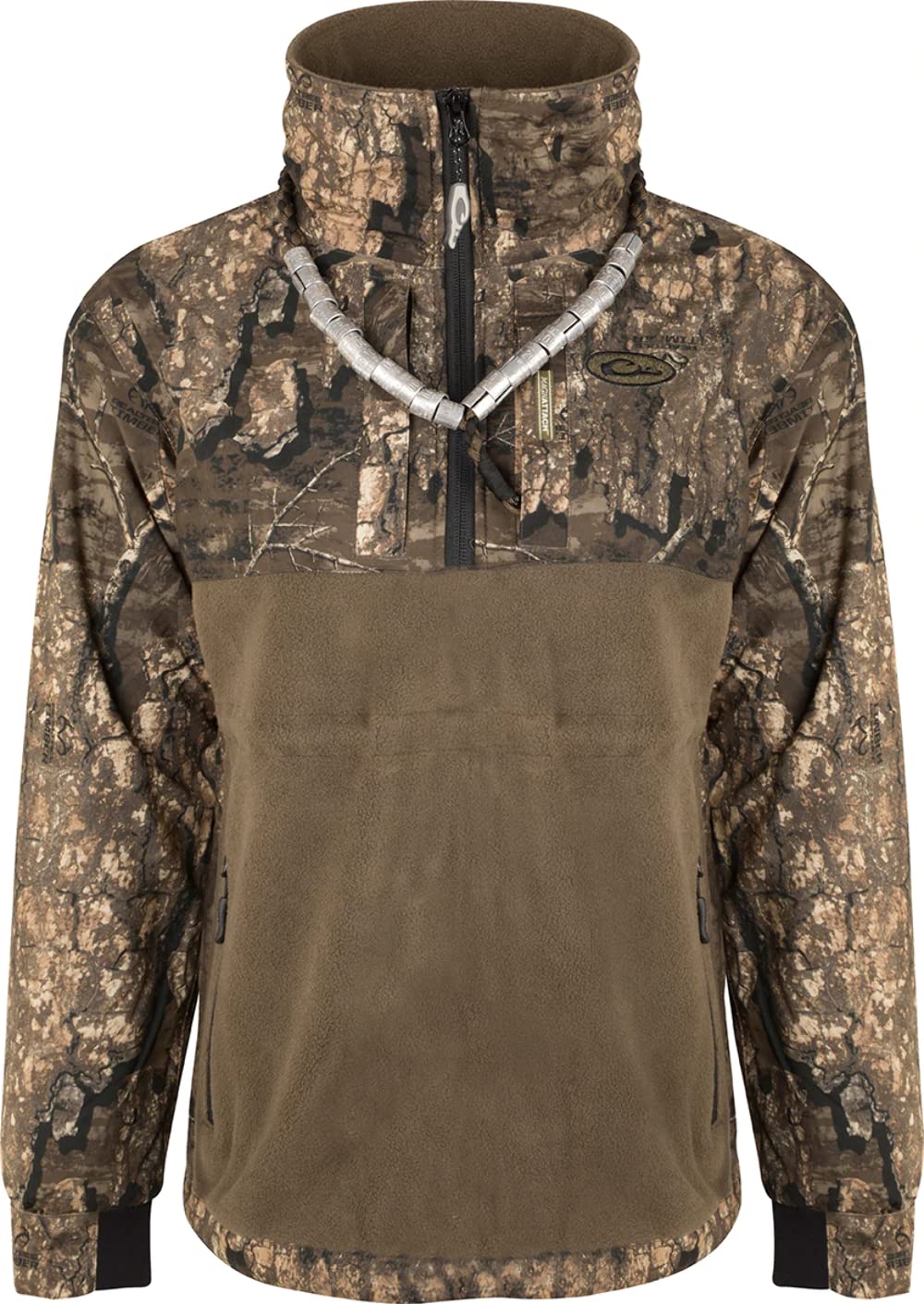 Drake WaterfowlMST Ladies Eqwader™ Plus 1/4 Zip Realtree Timber XLarge