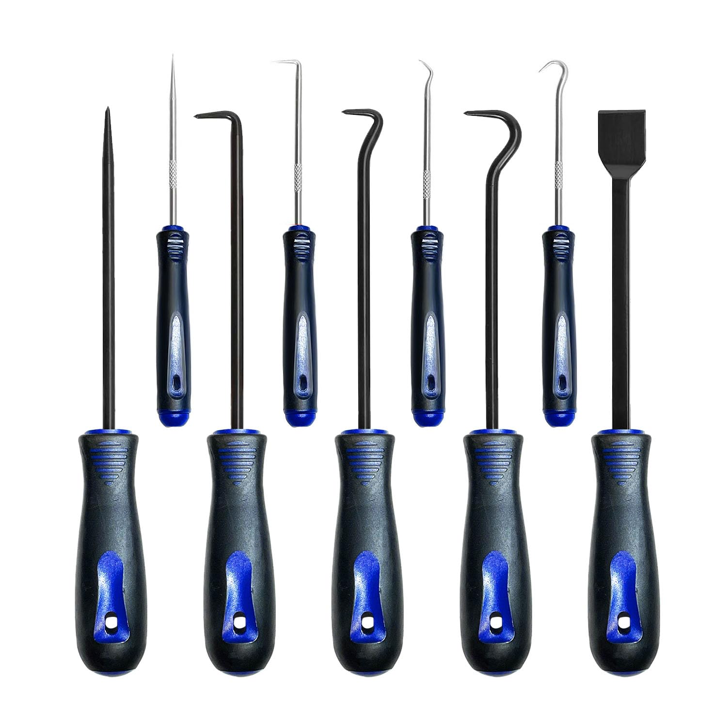 ORIGINTECH 9Pcs Precision Pick & Hook Set with Scraper, Car Auto Oil Seal/O-Ring Seal Gasket Pick Mini Hooks Puller Remover