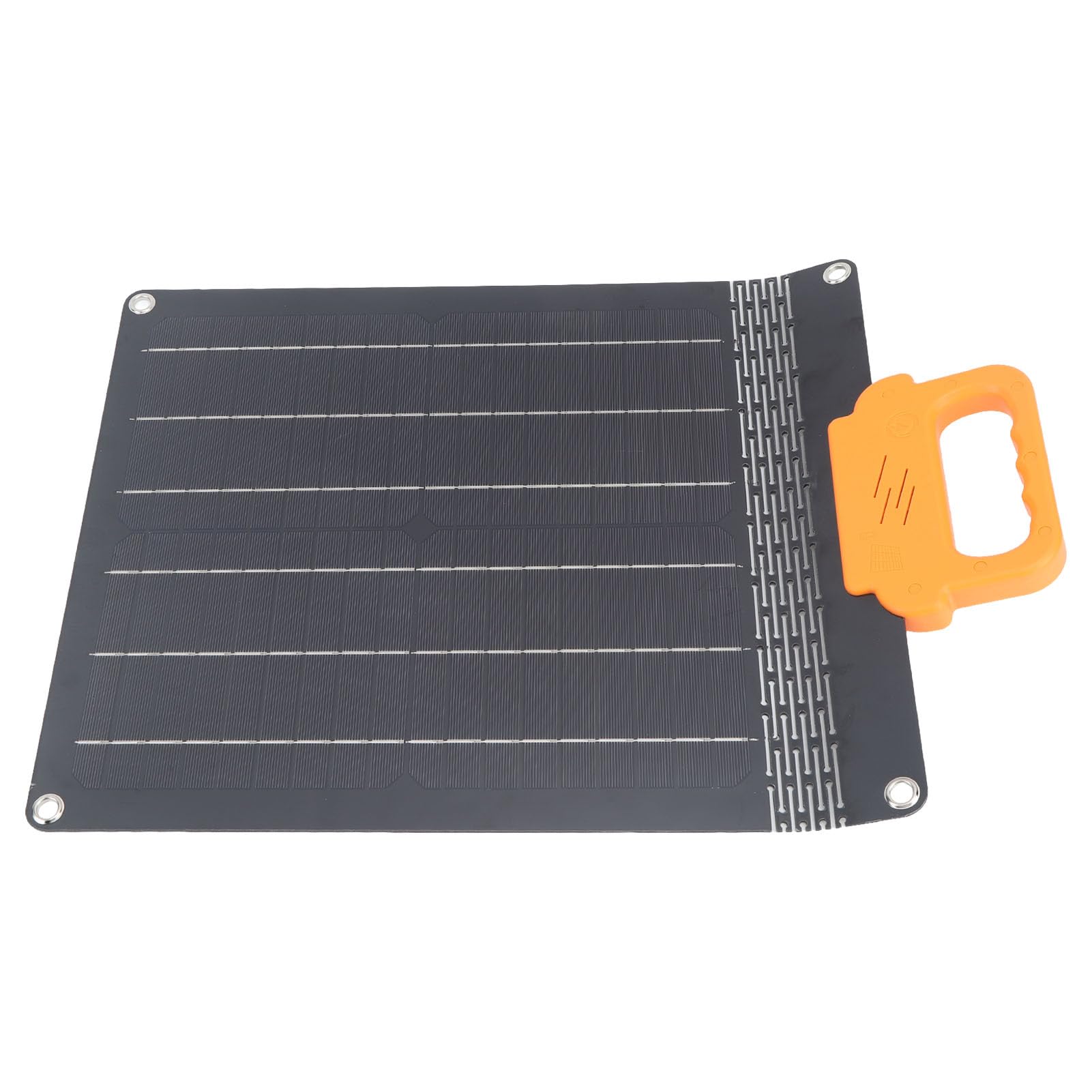 Jeffergarden 20W Pannello Solare Flessibile, 18V Monocristallino, (BLACK)