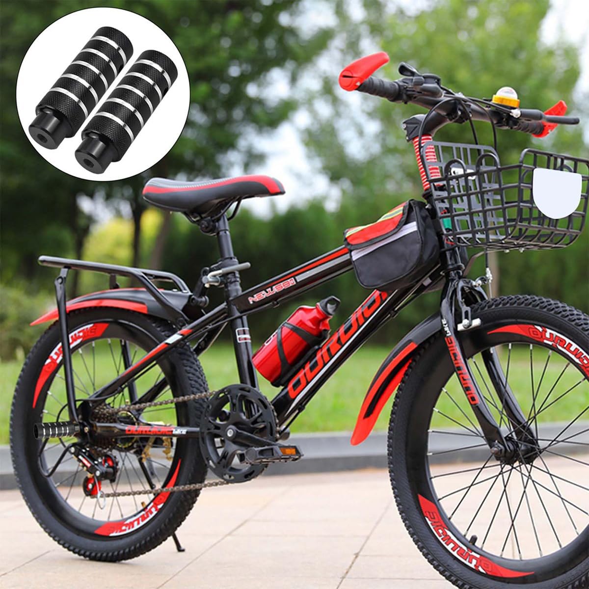 Amazon | 自転車ステップ アルミ合金製 2本セット ハブステップ 自転車 
