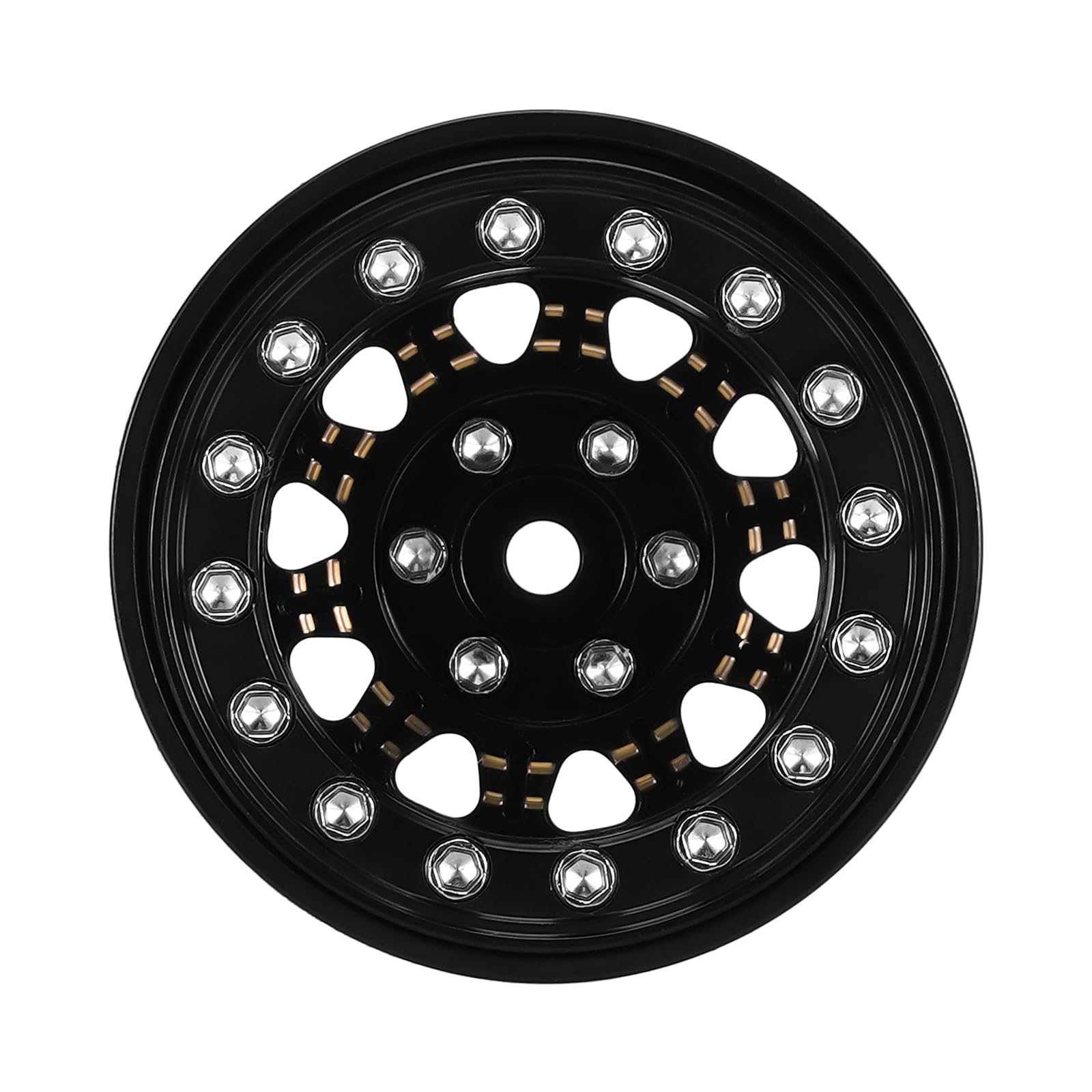 INJORA 1.3 Beadlock Wheel mosiężne felgi do TRX4M SCX24 RC Crawler Car 1/24 1/18