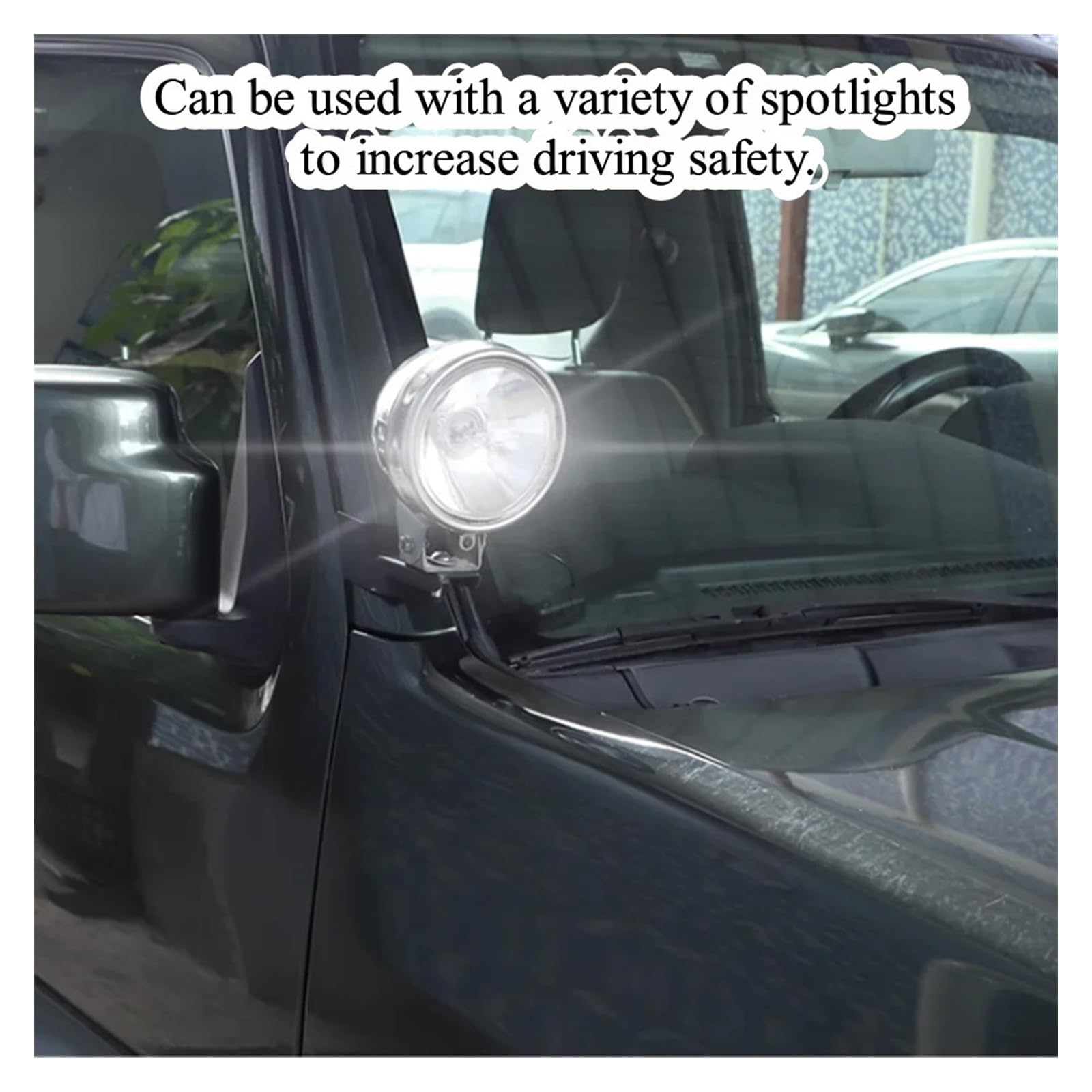 Amazon.co.jp: 車 Aピラー LED ワークランプ ライトバー 取り付け