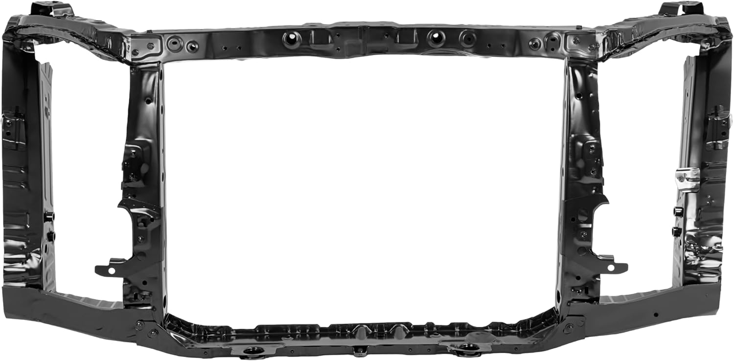 Radiator Support Core Assembly Compatible with 2016-2022 Honda Passport Pilot Ridgeline Replacement for HO1225184 60400TG7315ZZ Electrophoresis Steel