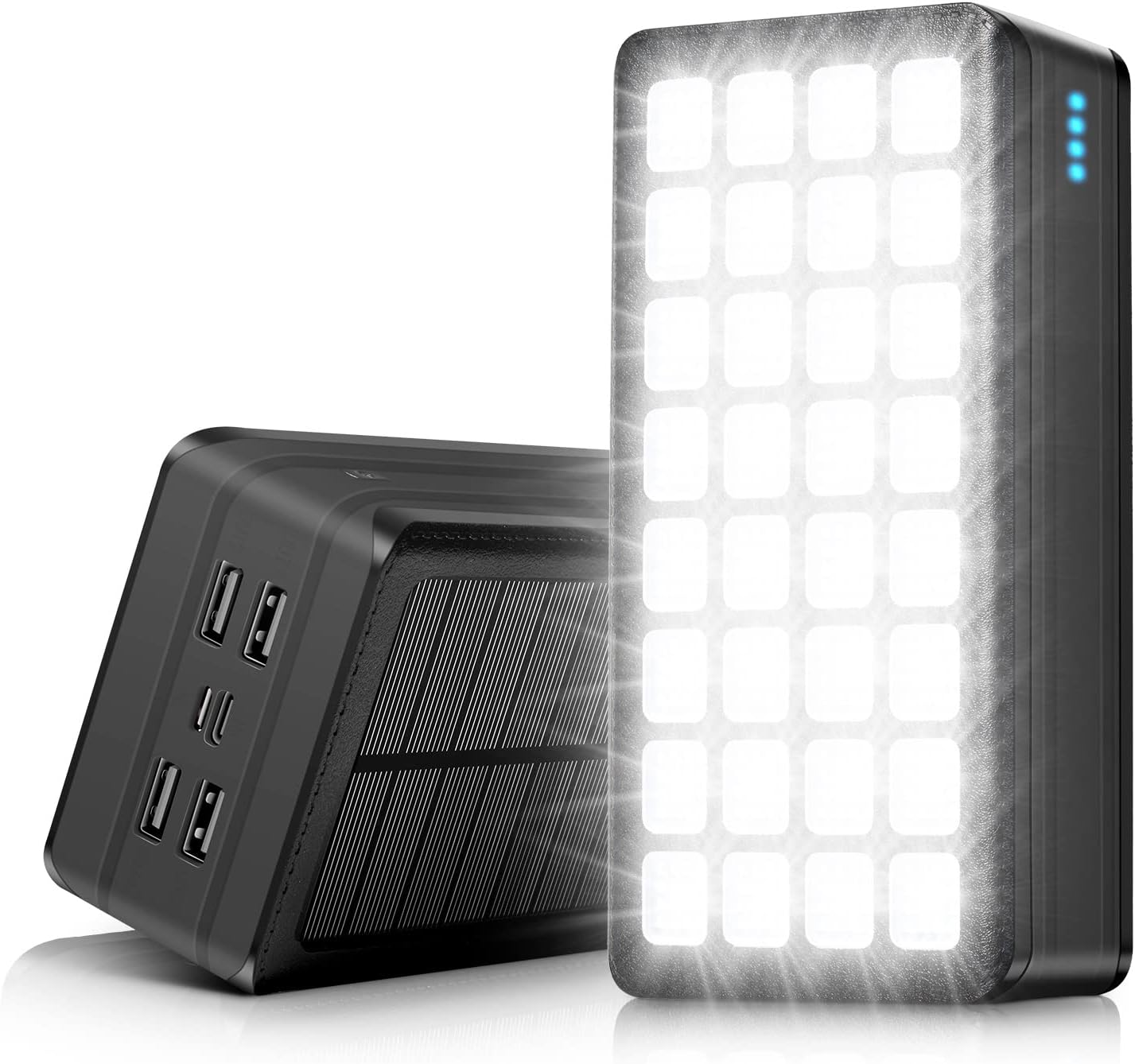 AEECESTORE Solar Charger Power Bank 60000mAh, Portable