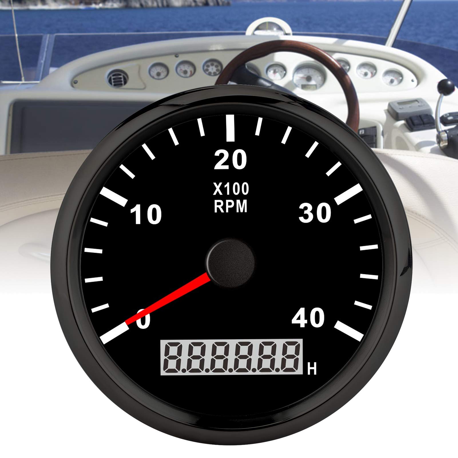 Buy Tacho Meter, Ultra‑wide Working Voltage LCD Digital Tachometer