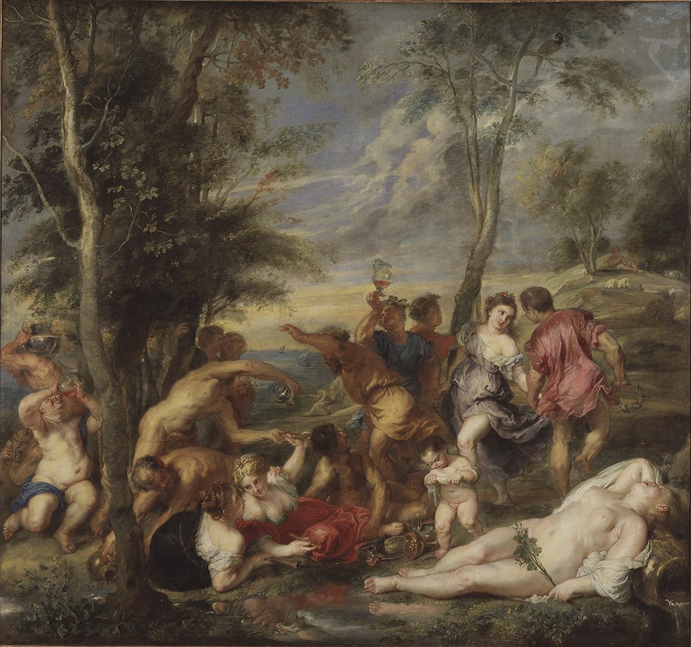 Tableau Rubens The Garden version extra large de qualité muséale en finition satinée