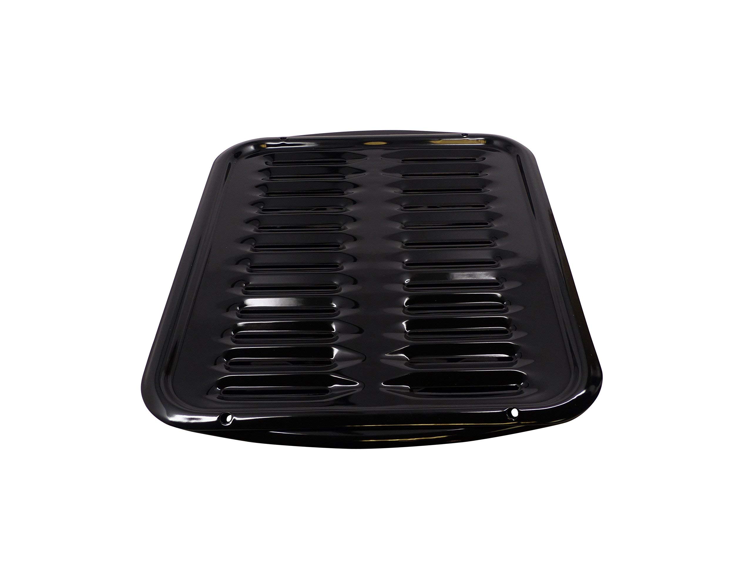 Ge neral Electric WB48X10056 - Sartén y estante grande para asar, 12-3/4 x 16-1/2 pulgadas