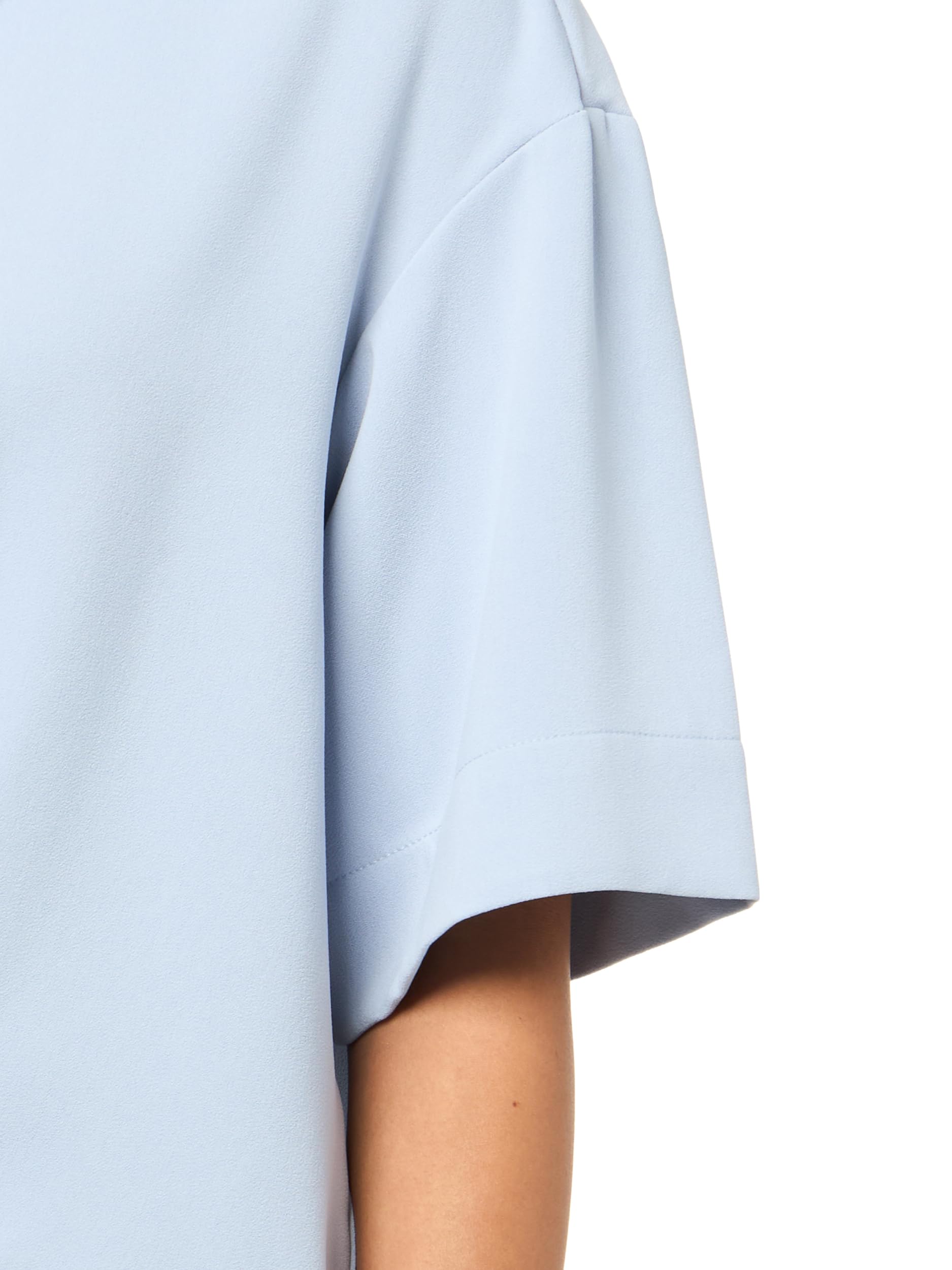 Calvin Klein Crepe Printed Wrap Top Top Cruzado con Estampado de crepé Mujer
