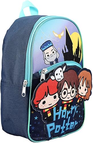 Miniatura 5 de Bioworld Mini mochila de personajes Chibi de Harry Potter, Multi colorido, Personalizado