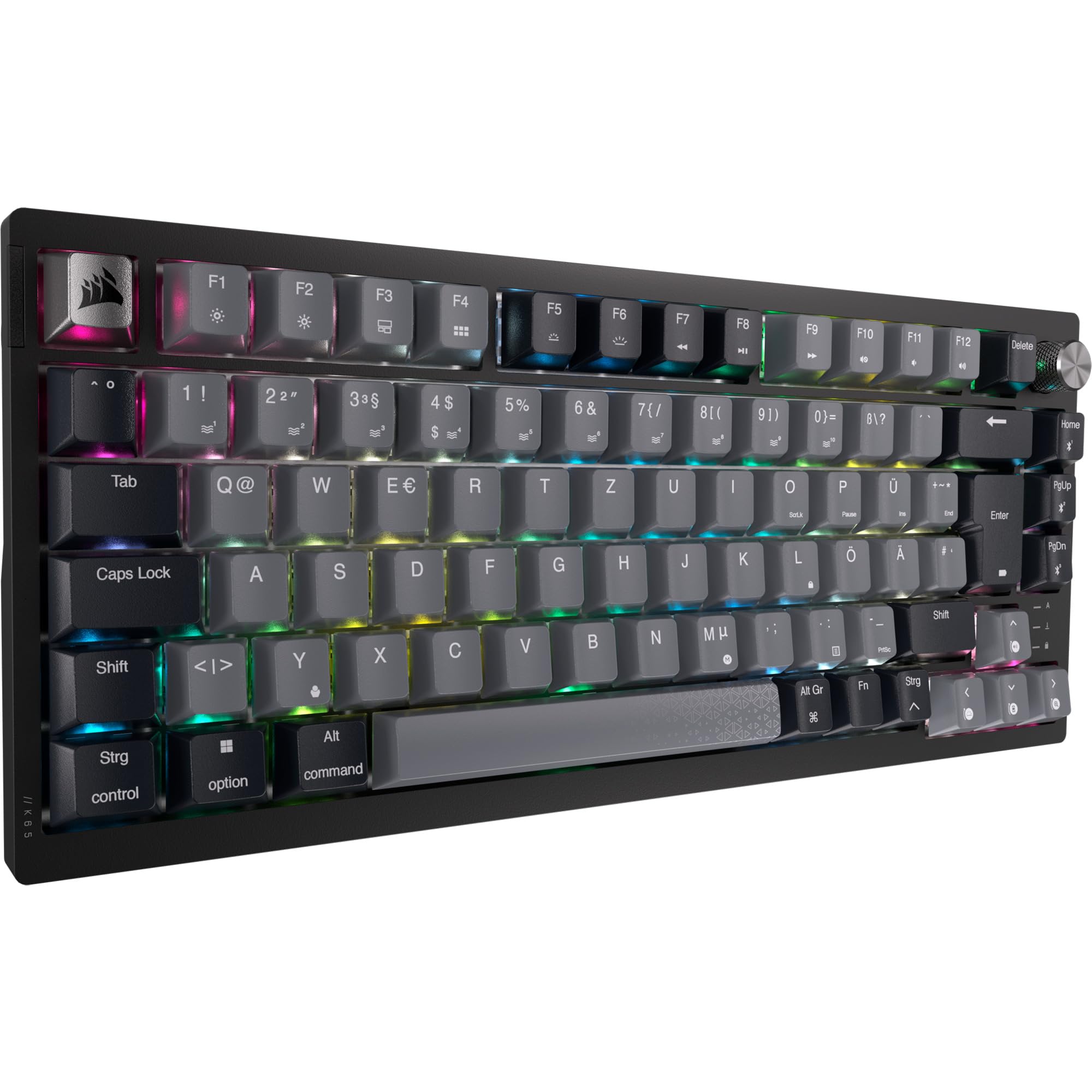 Corsair Gaming K65 Plus Kablosuz %75 RGB Oyun Tastatur, MLX Red