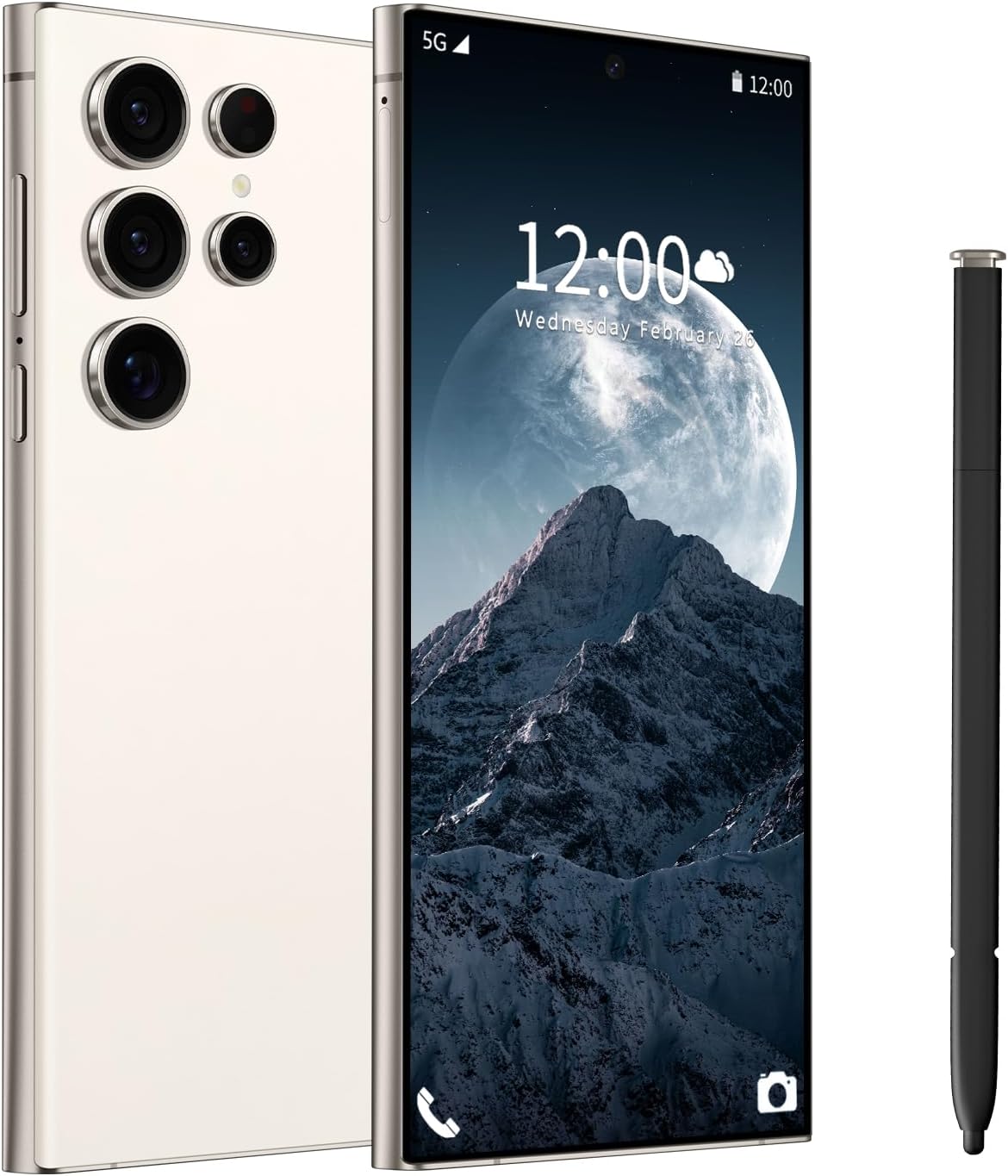 BAOWU I23U Unlocked Cell Phone AF-10 (White)