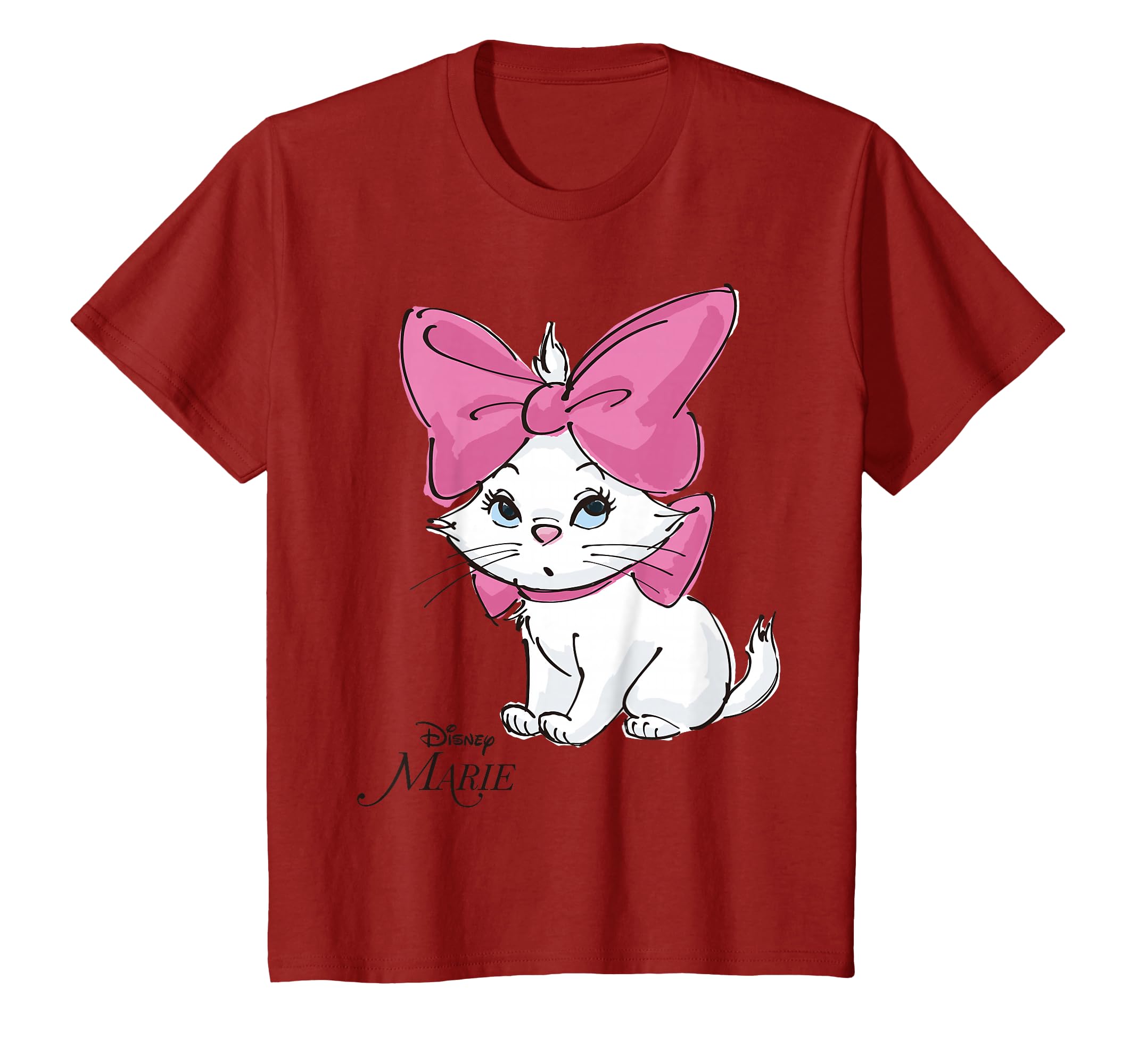 Amazon | DISNEY おしゃれキャット マリー プリント 152100013 Tシャツ