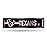 NFL Houston Texans Home Dcor Metal Street Sign (4 x 15) - Great for Home, Office, Bedroom, & Man Cave - Made by Rico Industries