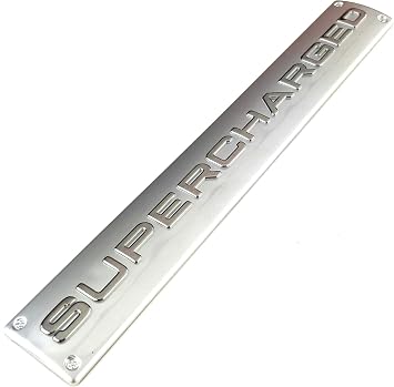 Genuine Range Rover Supercharged Badge Emblem