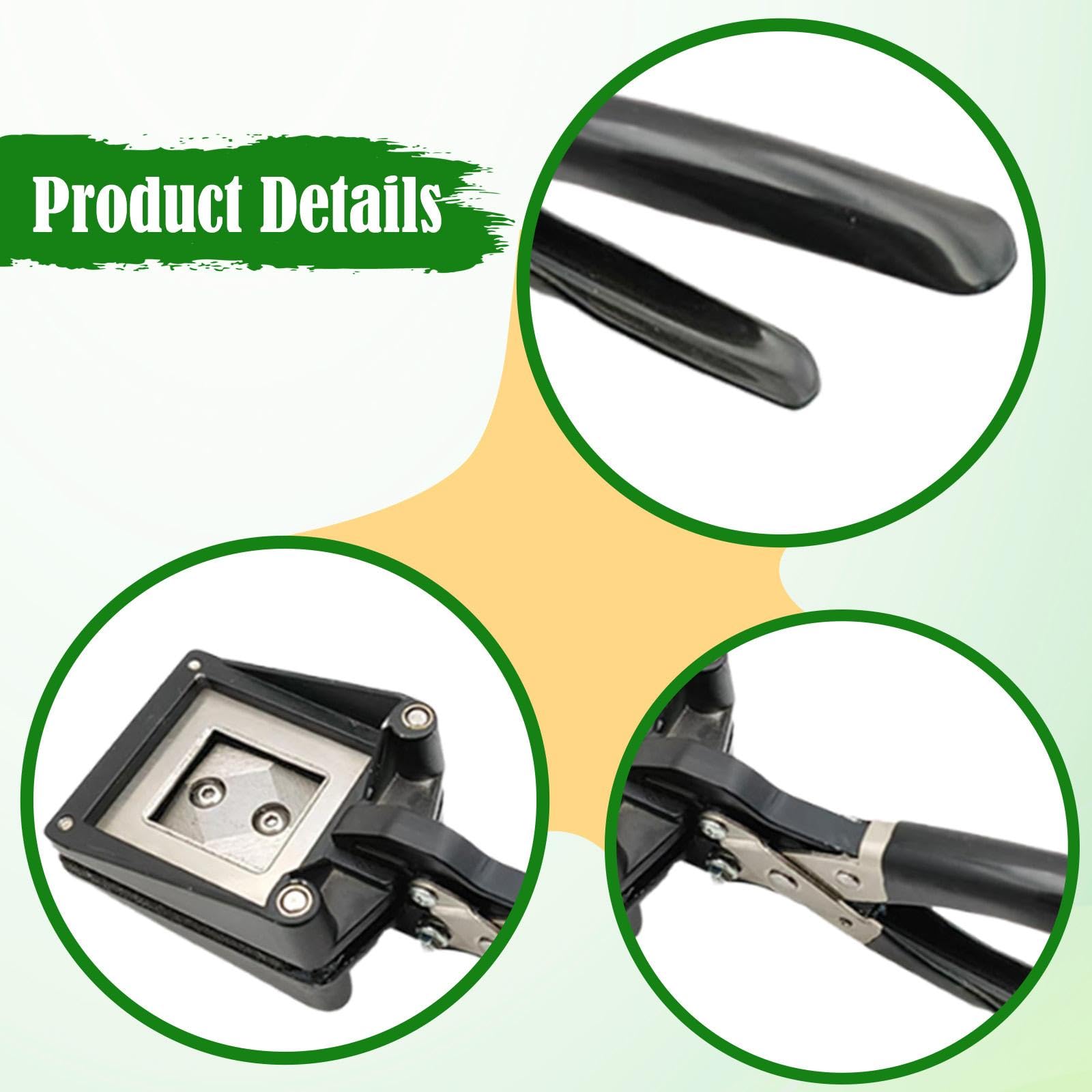 Generic Taglierina Portatile in Metallo per Foto, Fustella E Perforatrice per Carta, Ideale per Biglietti Da Visita, Documenti D'identità, con Im, 3 Cmx4 Cm