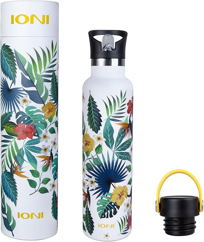 IONI Cute Water Bottles for Women 24oz Designer Water