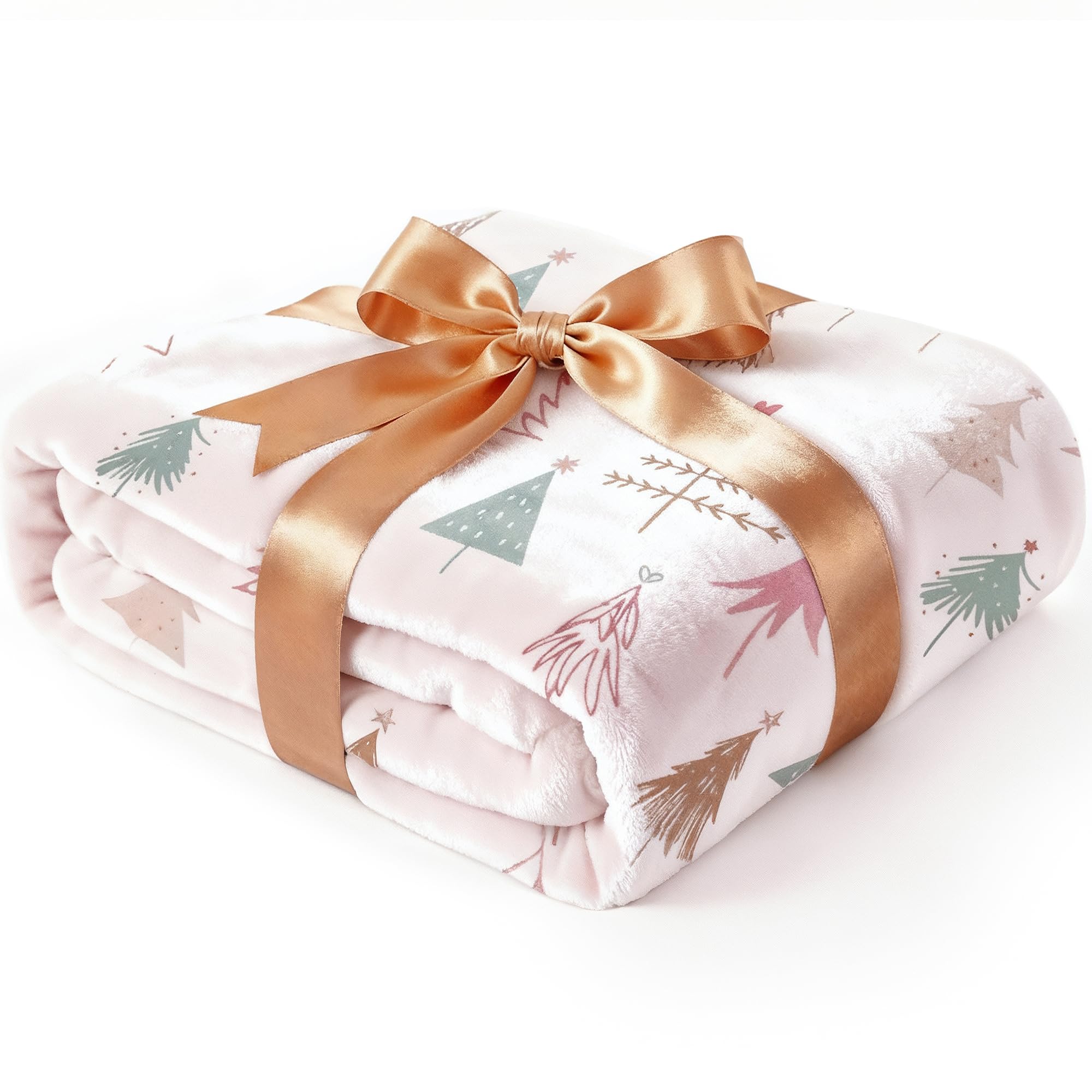 Couverture en flanelle de Noël CGK Unlimited anti-froid plaid doux