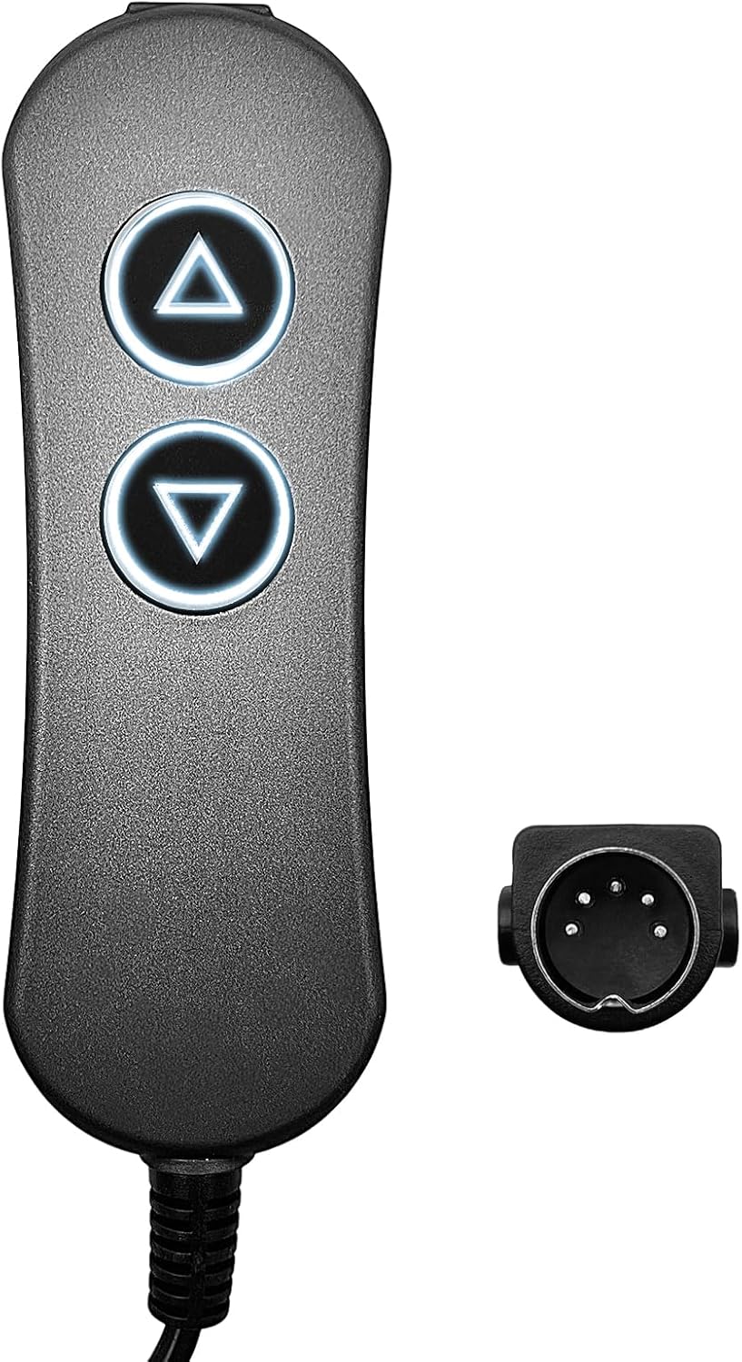 Replacement for Catnapper Lift Chair Remote with USB and Backlight, 4 Button, 5 Pin Fit for catnapper, okin, limoss, kaidi, mulin & HHC Motors, Power Recliner Hand Control 3-Year Free Replacement