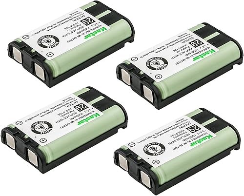 Miniatura 5 de Kastar Paquete de 5 baterías de repuesto HHR-P104 para Panasonic KX-TGA523M KX-TGA541S KX-TGA541W KX-GA542B KX-TGA542M KX-TGA542S KX-TGA542W