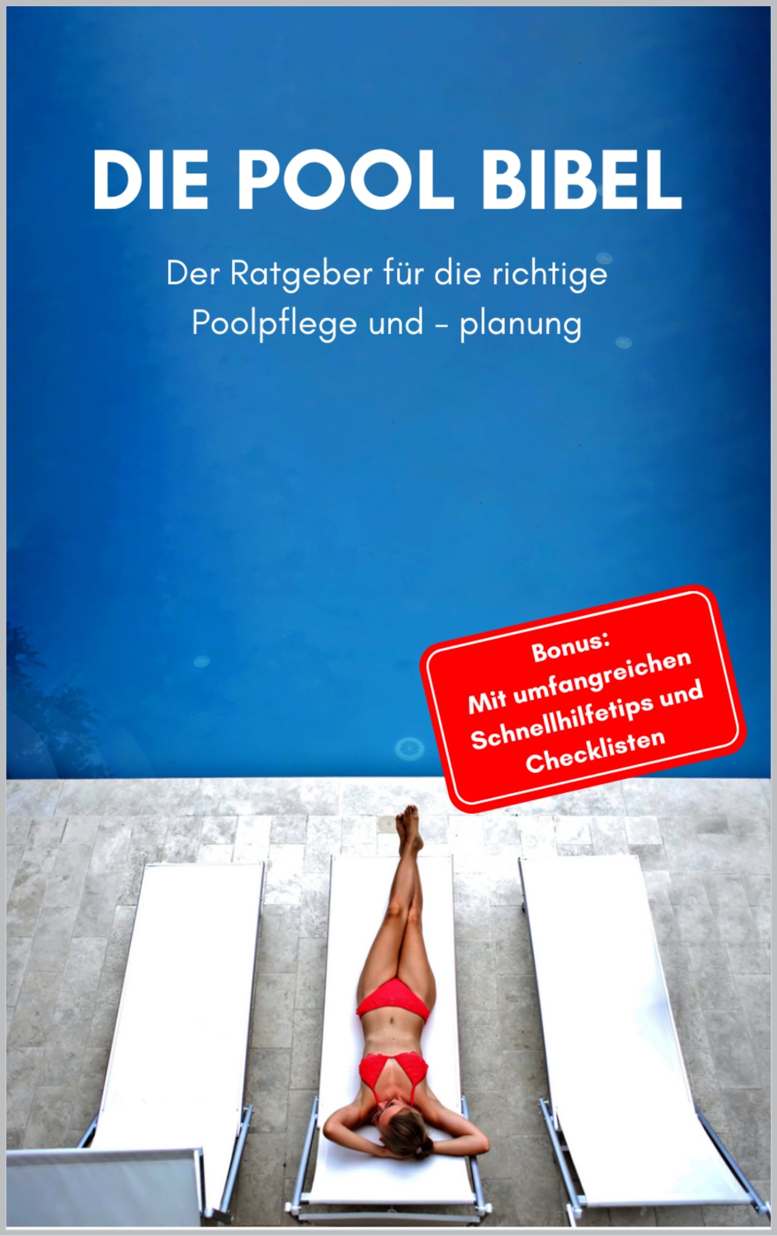 Guide planification piscine avec conseils d'entretien et de traitement
