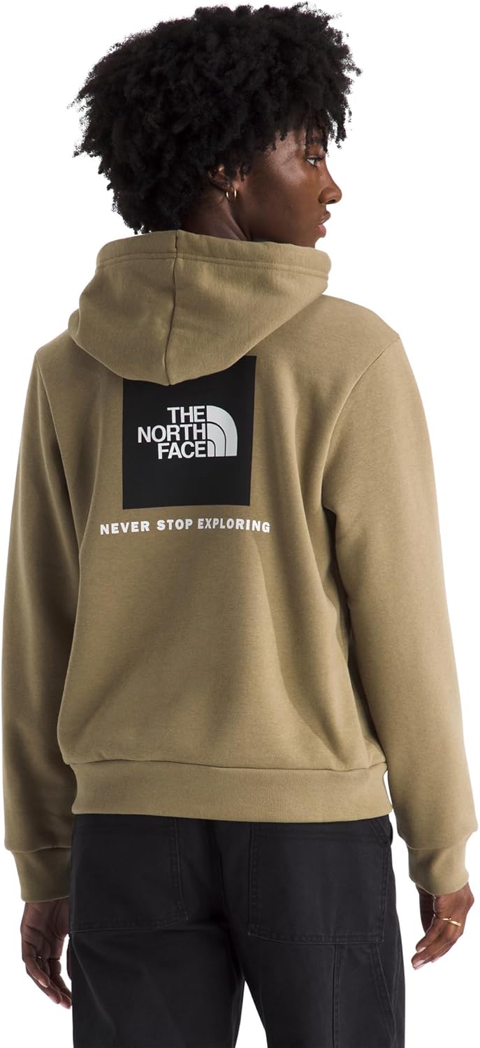 THE NORTH FACE Women's Evolution Box NSE Hoodie | 2 Piece Hood With Drawcord, Kangaroo Hand Pocket