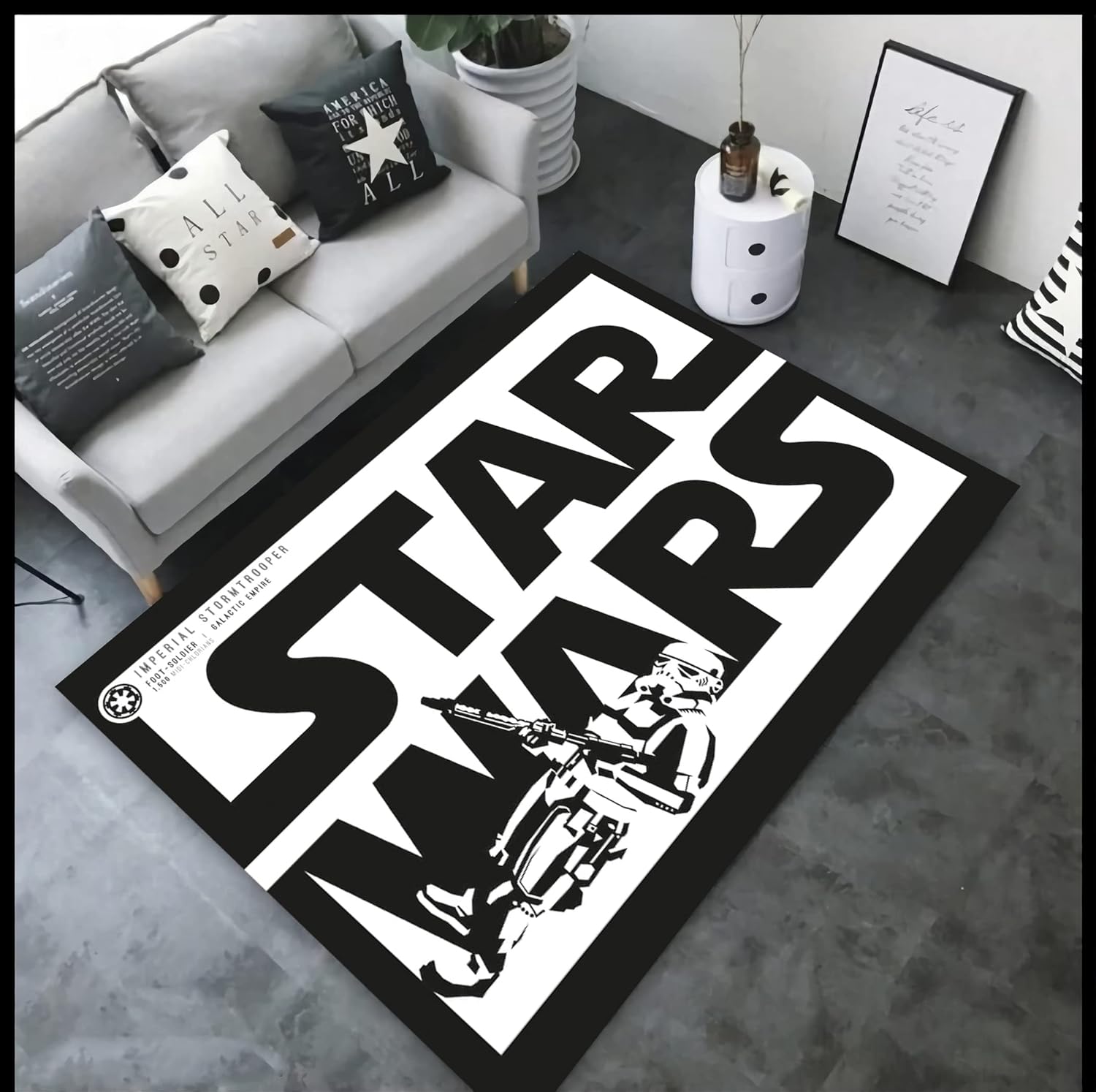 Starwars Rug,Starwars Characters Rug,Lightsaber Rug,Living