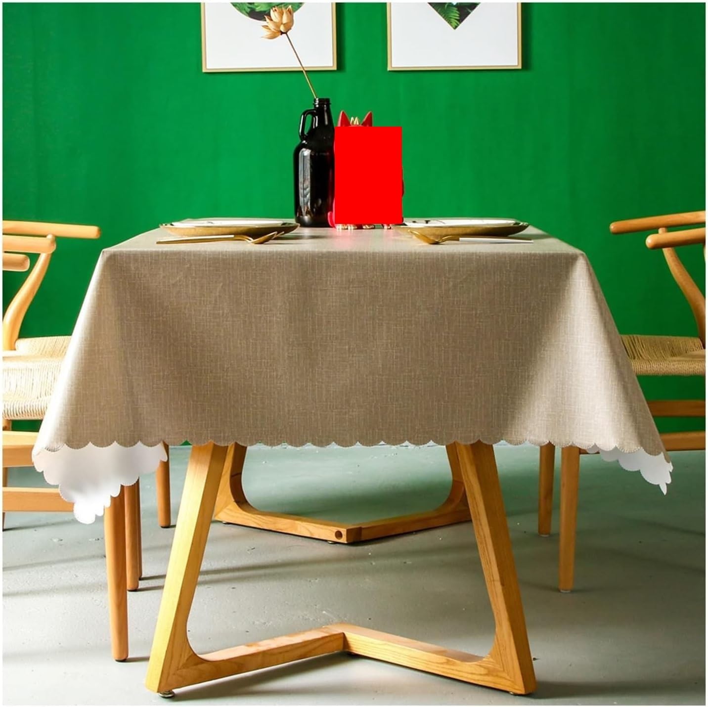 FBHFSUIEF Table Cloth Rectangle,Tablecloth PVC Tablecloths(130x180cm)