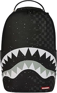 Sprayground Deep Space Drip Backpack, Multi, Adjustable Strap, Zipper Pockets