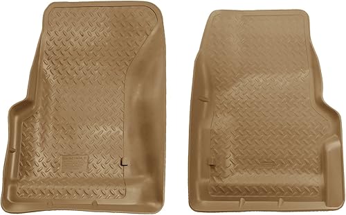 Miniatura 6 de Husky Liners Serie Classic Style  Jeep Wrangler 1997 - 2006  Revestimientos de piso delantero, marrón  31733