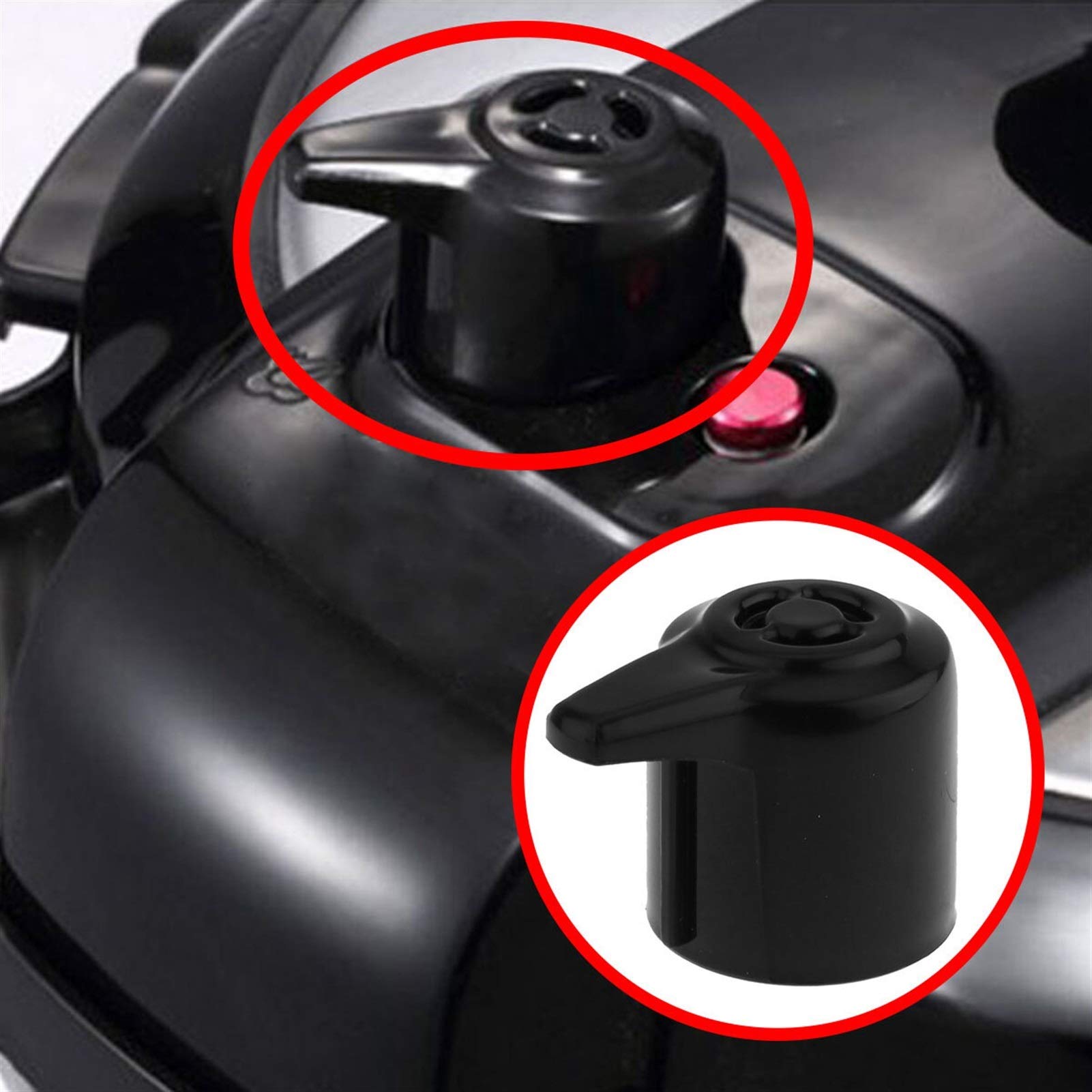 Scellant de flotteur de soupape de sécurité de cuisinière de régulateur de pression, valve de flotteur de dégagement de vapeur soupape de sécurité d'échappement flotteur de remplacement de soupape de