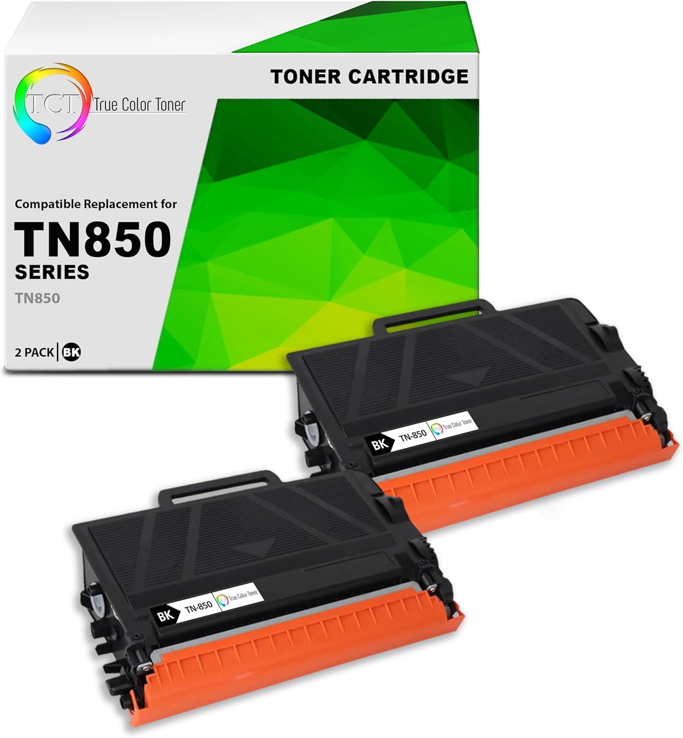 TCT TN850 Toner Cartridge - Compatible Replacement for Brother TN-850 Black High Yield Works with Brother DCP-L5500DN L5650DN HL-L5000D L6400DWT MFC-L5800DW L6900DW Printers (8,000 Pages)