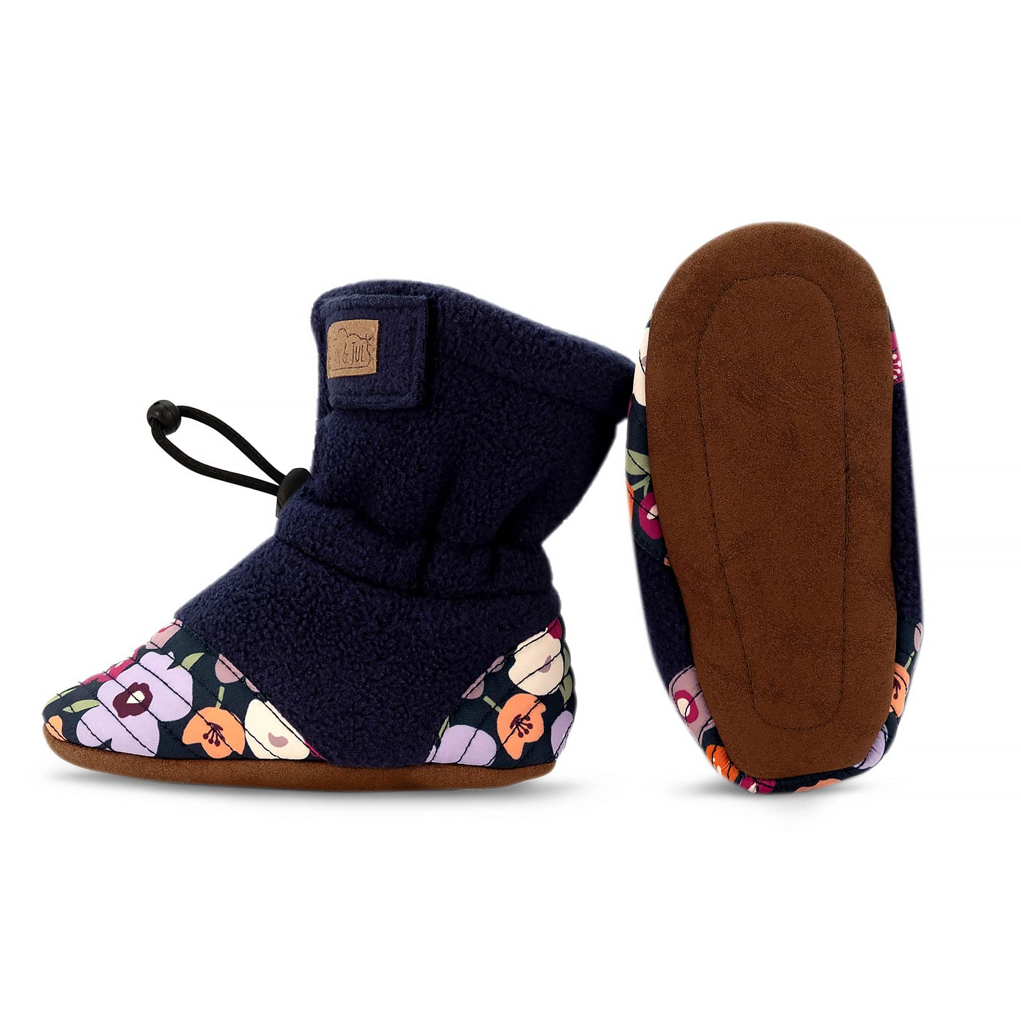 JAN & JUL Bottines confortables en polaire antidérapantes pour bébés et tout-petits