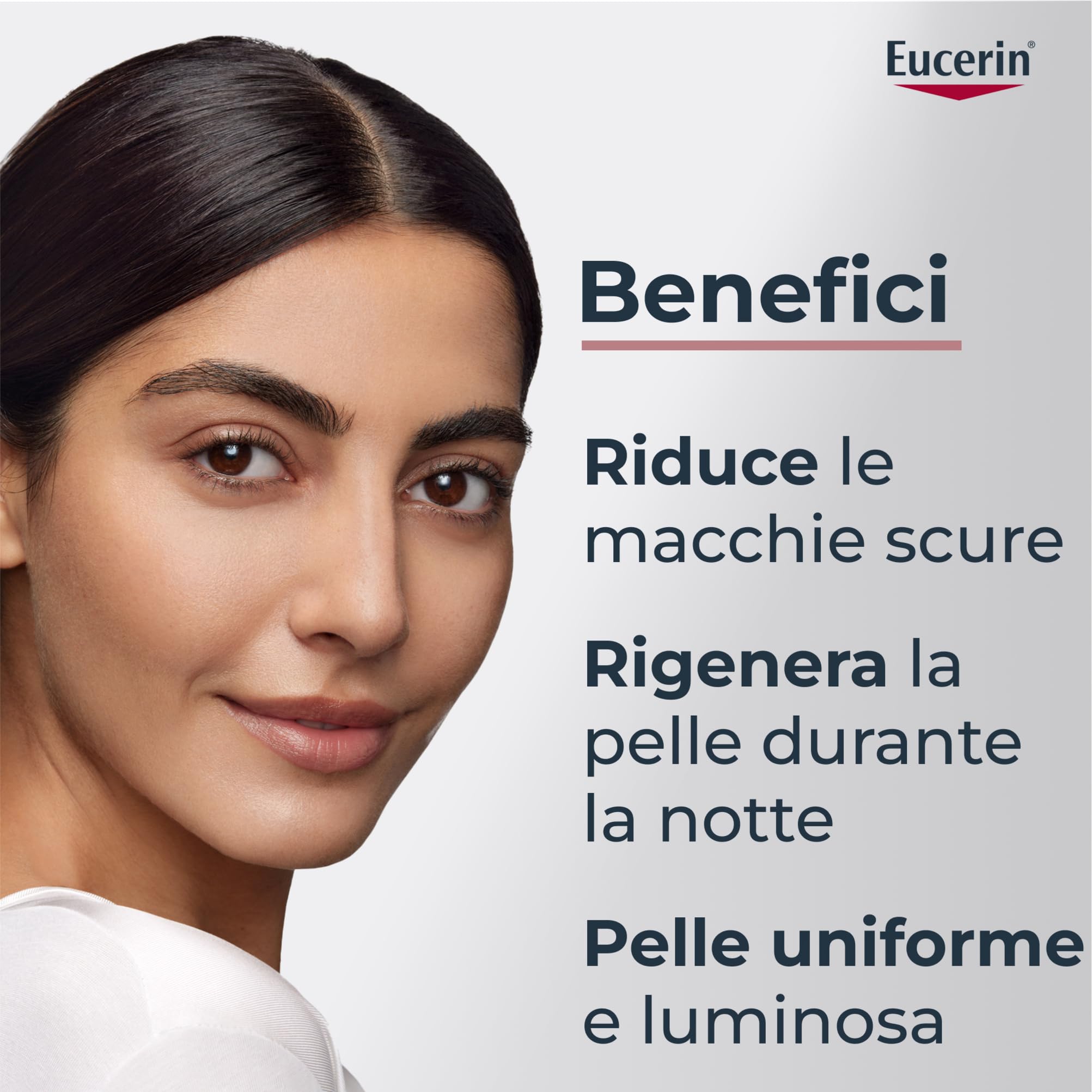 Eucerin Anti-Pigment Crema Viso Notte 50 ml, Crema antimacchie viso per una pelle rigenerata durante il sonno, Formula arricchita con Thiamidol e Dexpantenolo per tutti i tipi di pelle