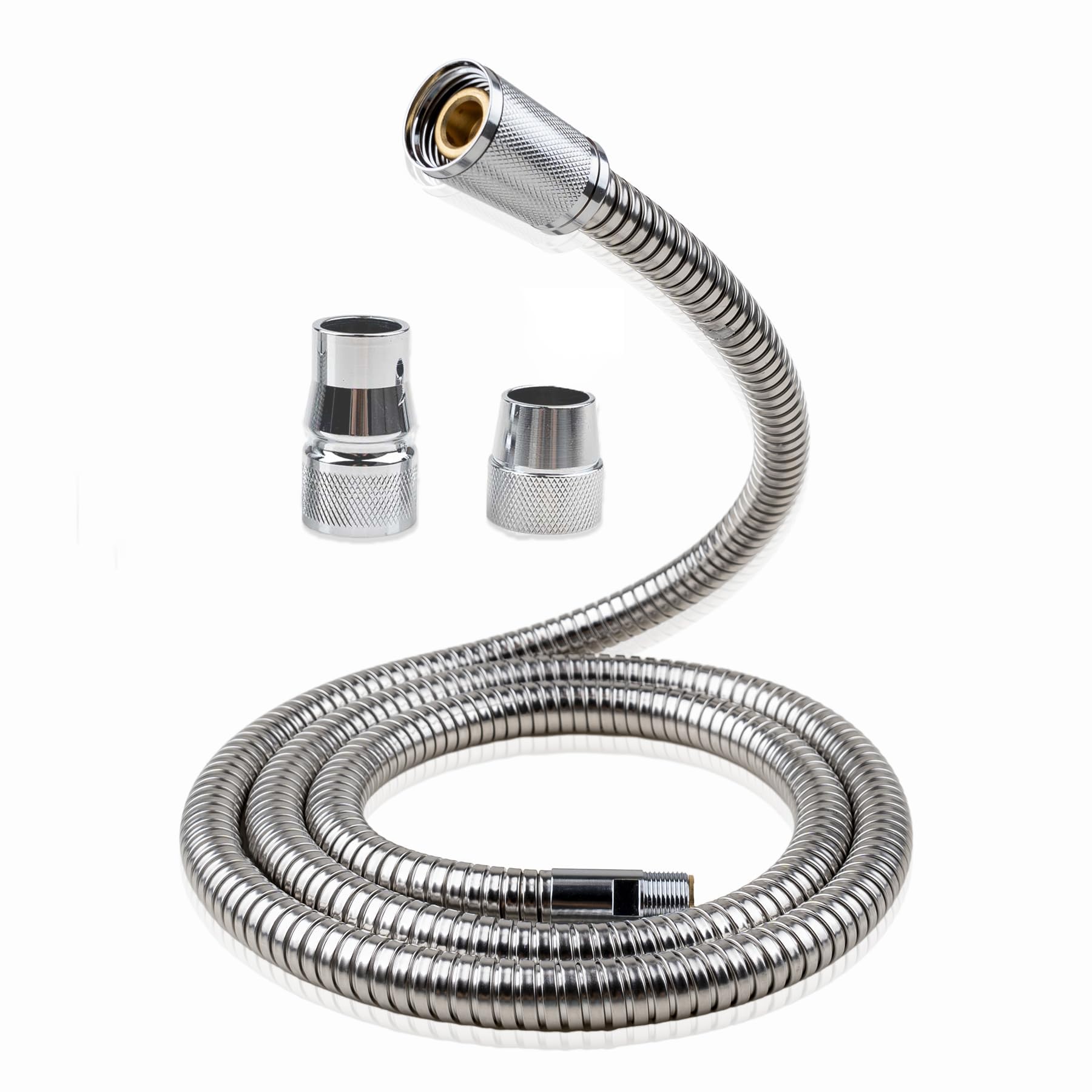 46092000 Küchenarmaturschlauch Ersatzteile, herausziehbarer Sprüh-Ersatzschlauch für GROHE 46092000 LadyLux Schlauch, 15 mm x ½ x 1500 Zoll, Chrom