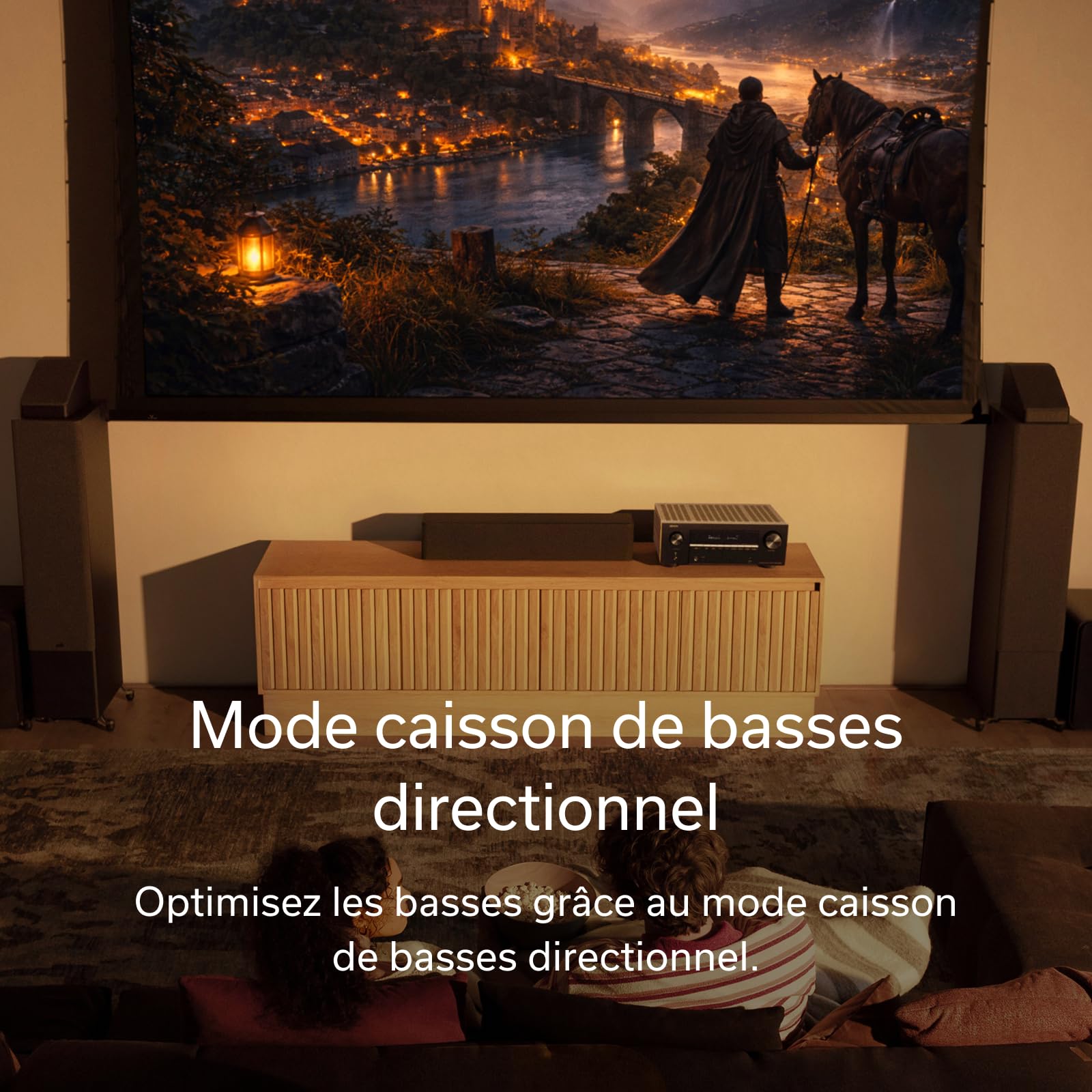 Denon AVC-X3900H Amplificateur Home Cinéma 9.4 Canaux 105W Dolby Atmos DTS:X Auro-3D IMAX Enhanced HDMI 8K HEOS Multiroom Noir