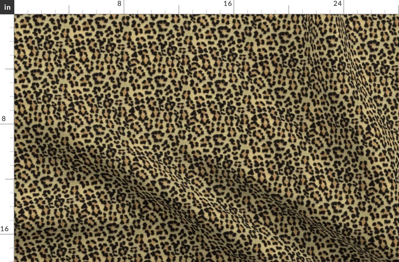 Spoonflower Fabric - Leopard Print Animals Cheetah Big Cat Jaguar Rockabilly Rock Punk Printed on Organic Cotton Sateen Fabric by The Yard - Sewing Quilting Apparel Home Decor