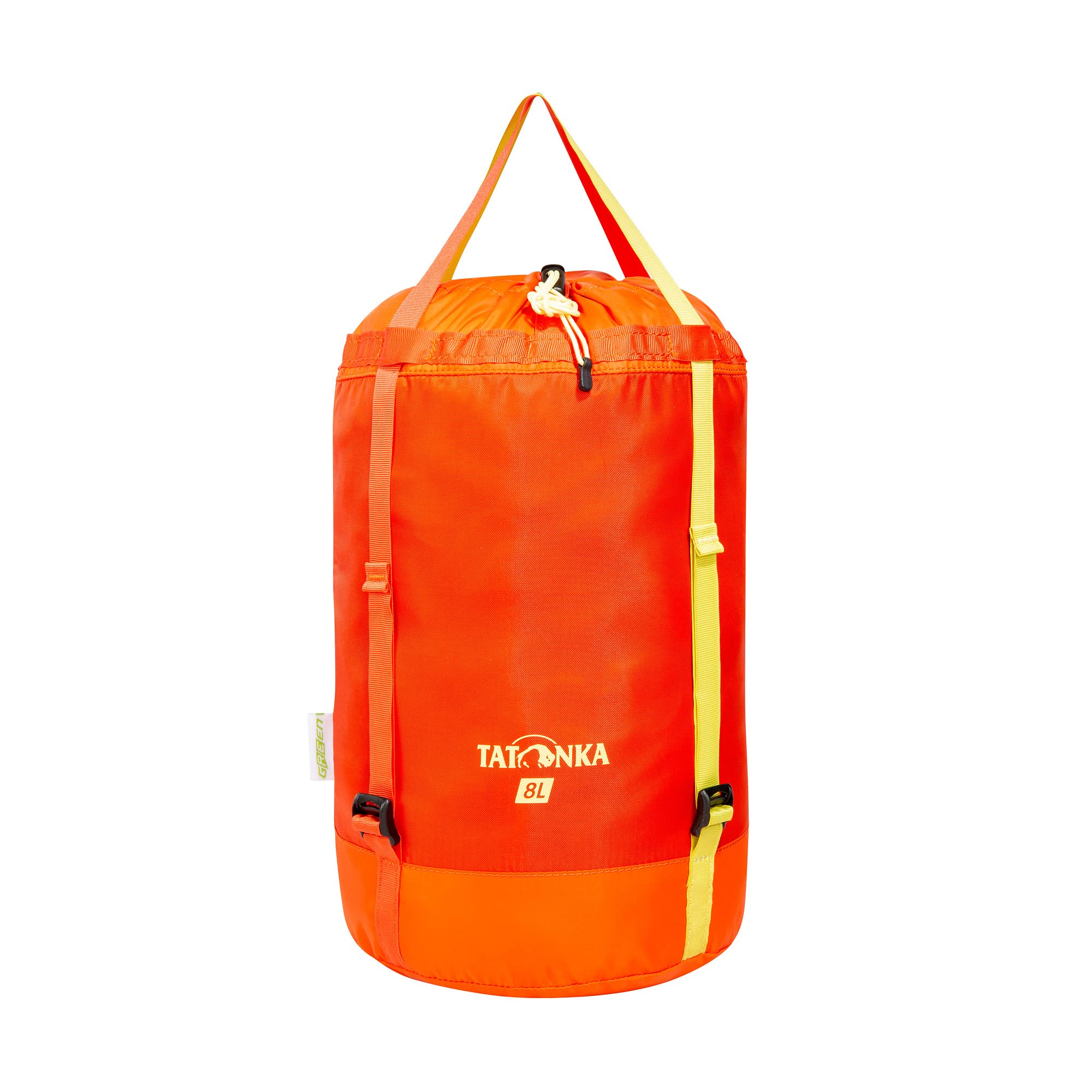 Tatonka Unisex - Adult Compression Bag 8 Litres Red Orange Diameter 20 x 36 cm