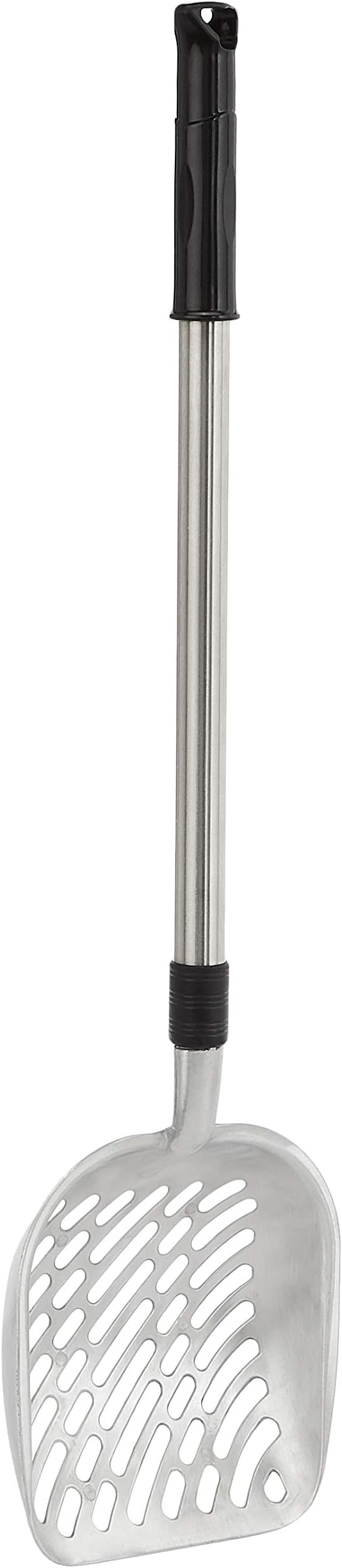 Amazon Basics Metal Litter Scoop with Retractable and Adjustable Handle