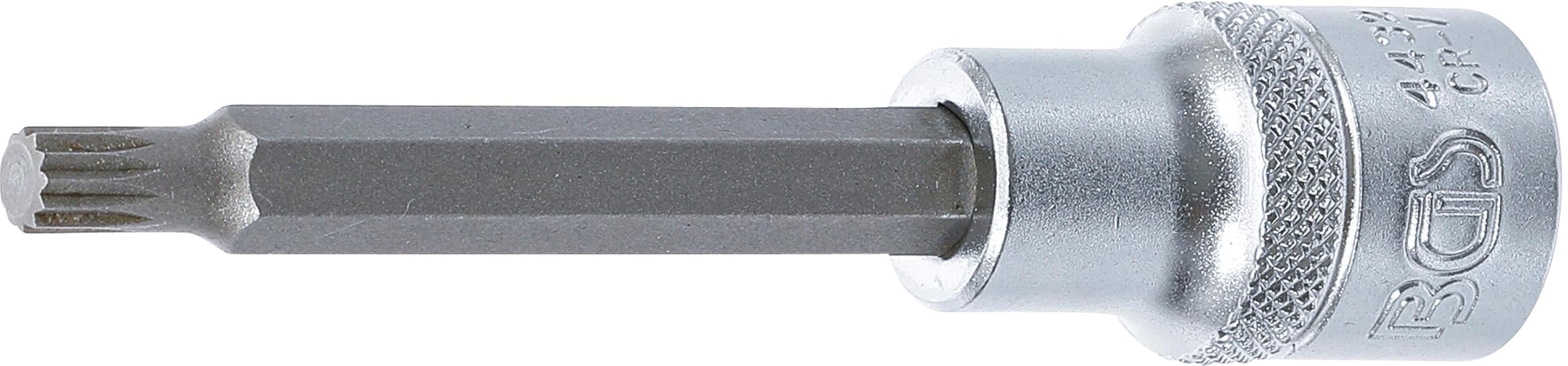 Bgs 4432 | Bit Socket | Length 100 Mm | 12.5 Mm (1/2") Drive | Spline (For Xzn) | M7