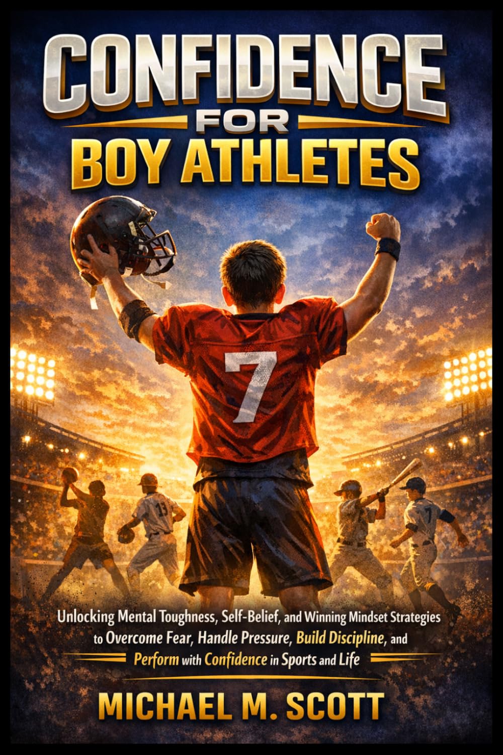 CONFIDENCE FOR BOY ATHLETES: Unlocking Mental Toughness, Self-Belief, and Winning Mindset Strategies to Overcome Fear, Handle Pressure, Build Discipline, and Perform with Confidence in Sports and Life