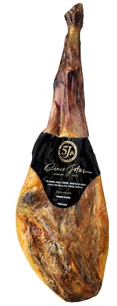 16-17 lbs Cinco Jotas 5J Spanish Acorn-fed Iberian Bellota Jamon Kit